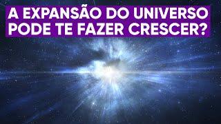 A expansão do universo muda o seu tamanho?