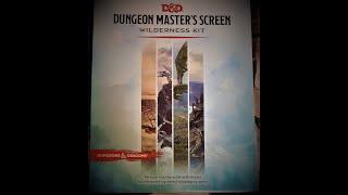 D&D Dungeon Master's Screen Wilderness Kit Review