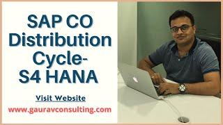 SAP CO Distribution Cycle - S/4 HANA | GauravConsulting.com