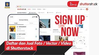 DAFTAR KONTRIBUTOR SHUTTERSTOCK 2020 - JUAL VECTOR, FOTO, FOOTAGE