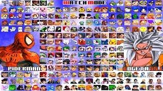 MUGEN ROSTER 2017 [SCREENPACK MUGEN MATCH 2] - 300+ CHARS 200+ STAGES