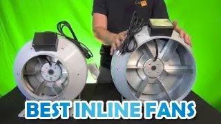 Powerful & Quiet Inline Duct Fans Rebel Inline Centrifugal Blower 4" 6" 8" 10" 12" Best Inline Fans