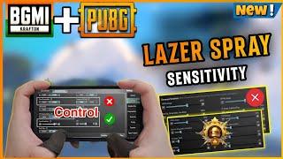 New Update 3.3Best Sensitivity code + Control Settings Pubg Mobile/Bgmi Sensitivity 2024