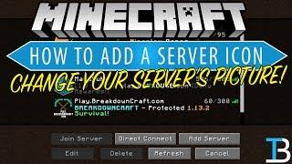 How To Add A Server Icon To Your Minecraft Server (Change Your Minecraft Server Icon)