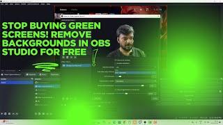 Remove Background in OBS Studio Without a Green Screen! (Easy Tutorial)