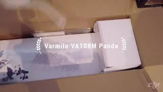 Varmilo panda VA108M cherry Mx silent red unboxing