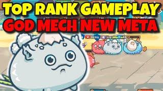 Axie Infinity Top Rank Gameplay - GOD MECH NEW META BUILD TEAM