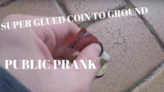 2 dollar stuck to ground prank with Ben Corlett.