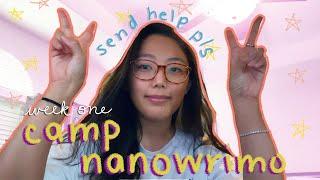 CAMP NANOWRIMO 2020 WRITING VLOG aka what am i doing???