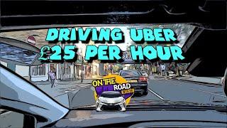 UBER SHIFT - £25 AN HOUR | DEALING WITH UBERS ALGORITHM.