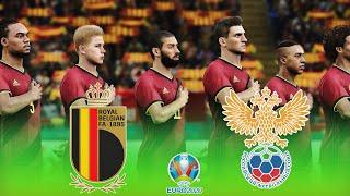 PES 2021 | Belgium vs Russia | UEFA Euro 2021 | Gameplay & Full match | Prediction