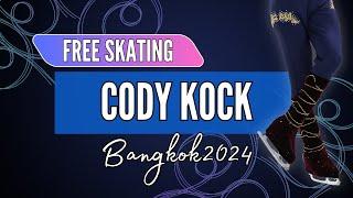 Cody KOCK (RSA) | Junior Men Free Skating | Bangkok 2024