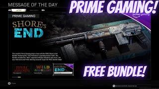 (WARZONE) PRIME GAMING SHORE'S END FREE BUNDLE! #CALLOFDUTY #VANGUARD #WARZONE