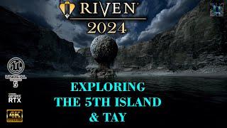 Riven Remake (2024) 5th Island and Tay Exploration - Rooted in Prison! Gameplay in 4K