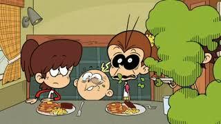 TLH - Fart Lynn Lily's Luna's Luan's Home Scene Dinner - The Loud House #shorts