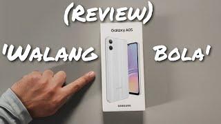 SAMSUNG GALAXY A05 PROS AND CONS UNBOXING & REVIEW TAGALOG