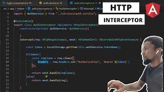 Angular HTTP Interceptor  - Build An Authentication Interceptor Step by Step Implementation