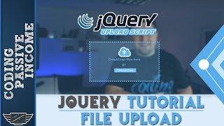 jQuery Tutorial - File Upload With jQuery & Ajax & PHP - Drag And Drop