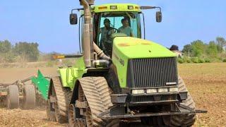 TRACTORS Planting & Harvesting Green Peas