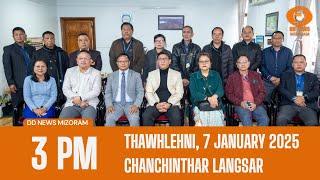 DD News Mizoram Chanchinthar Langsar | 7 January 2025 | 3:00 PM