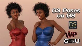 Using Genesis 3 Poses on Genesis 8 Characters in DAZ Studio