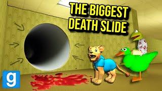 The GIANT DEATH SLIDE in THE BACKROOMS!! (Gmod)