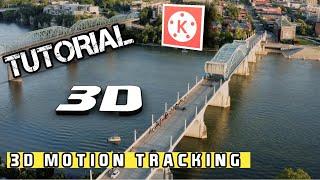 3d text motion tracking kinemaster || 3d motion tracking android