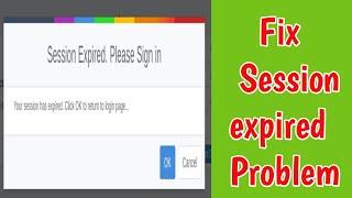 Fix Sign in error Session Expired Sign in again Problem | session expired please sign up redmi