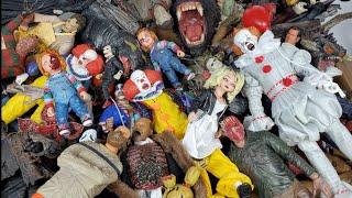 BIG BOX FULL OF HORROR ACTION FIGURES