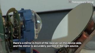 Visible light communication system : Nakagawa Group