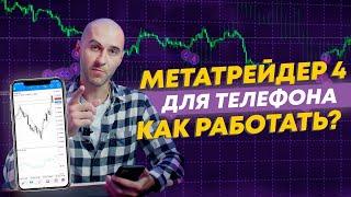 Metatrader 4 полный разбор приложения для телефона, учимся торговать правильно. Урок 1