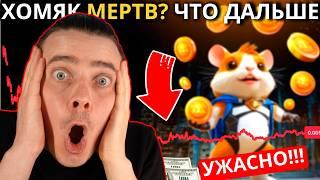 ️ HAMSTER KOMBAT - НА ЭТОМ ВСЕ  ПРОЕКТ МЕРТВ! ПОСЛЕДНИЙ ГВОЗДЬ В КРЫШКУ  ПРИЧЕМ ТУТ NOT! ГДЕ РОСТ