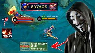 Yuzuke Meets Hacker Aldous in Ranked Game!  | He's Begging Me To Not Upload This! ️ | MLBB