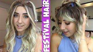 Quick Festival Hair Hacks: 2 Chic & Simple Styles with Uniwigs Wigs!