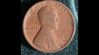 1917 Wheat Penny - 100 Year Old Coin!