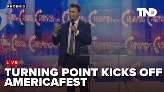 Turning Point USA kicks off its annual AmericaFest event in Phoenix