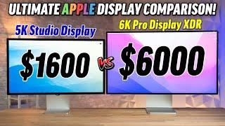 Is the Studio Display BETTER than 6K Pro Display XDR? YES!