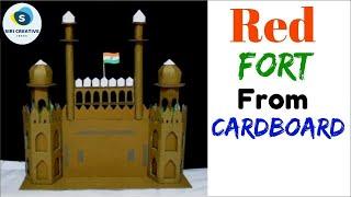 Red Fort Model with Cardboard | Special for 15 August 2019 India | Model Making of Red Fort