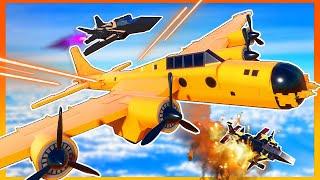 2v1 Fighter Jets VS OVERPOWERED BOMBER PLANE!?