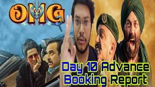 Gadar 2 vs OMG 2 Advance Booking Report Day 10 | Gadar 2 Day 10 Collection | OMG 2 Day 10 Collection