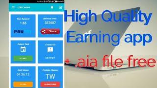 High quality earning app + .aia file