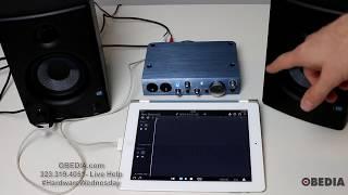 Hardware Wednesday: PreSonus AudioBox iTwo Setup with iPad and PreSonus Eris E4.5 Monitors