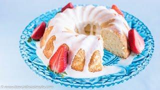 Amazingly Airy 5-Ingredient Keto Angel Food Cake - dairy-free, low-carb, lchf, super-delicious!