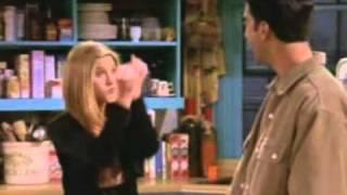 Ross's way of giving the finger- all scenes throughout the show