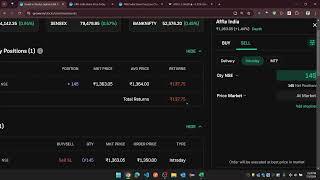 Steps to add Target and StopLoss in Groww Intraday Trading | Leverage in Groww explained