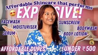 Affordable Skincare that performs EXPENSIVE! | Mostly UNDER ₹500 | Sarah Sarosh