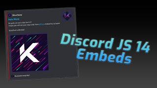 Discord JS 14 Embed Builder