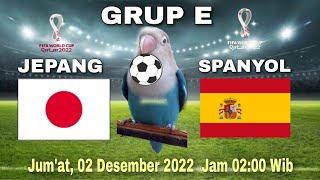 JEPANG VS SPANYOL || FIFA WORLD CUP QATAR 2022 || GRUP E || Prediksi BOY