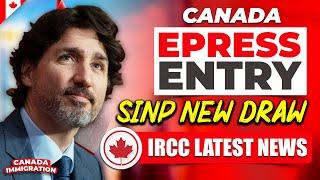 Canada Express Entry Draw : SINP New Draw 2024 With NOC Code | Canada Immigration