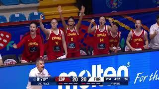 U17F: España vs Francia (Partido por el bronce)